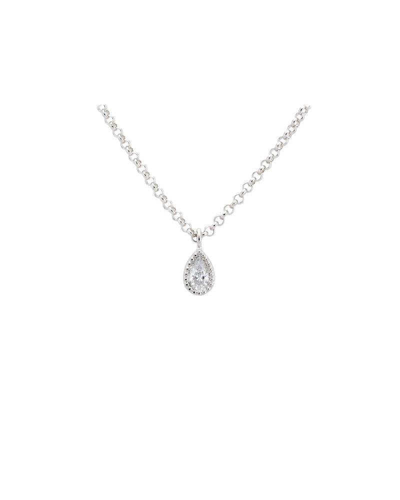 Collar de plata de primera ley (925)