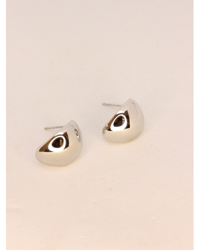 <P>Pendientes de plata de primera ley (925)</P>
<P>Cierre de presión.</P>
<P>Medida 19 mm x 14,5 mm.</P>