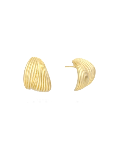 <P>Pendientes de plata de primera ley (925) bañados en oro amarillo de 18kt.</P>
<P>Cierre de presión.</P>
<P>Medida: 2,5 x 2 