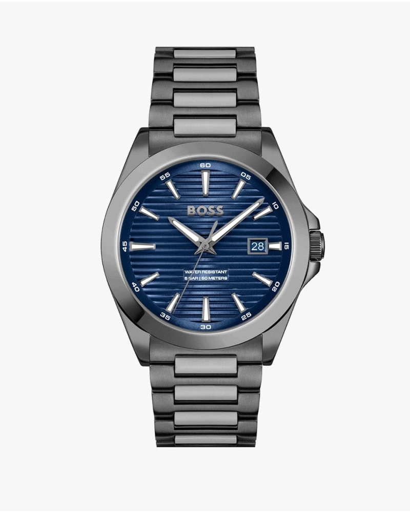 Reloj con caja de acero inoxidable mide 41 mm de diámetro con un grosor aproximado de 9,2 mm, lo que le confiere una presencia e