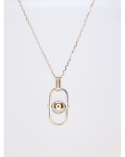 <P>Collar de plata (925)</P>
<P>Medida: Ajustable a &nbsp;45&nbsp;, 48 y&nbsp;50 cm</P>