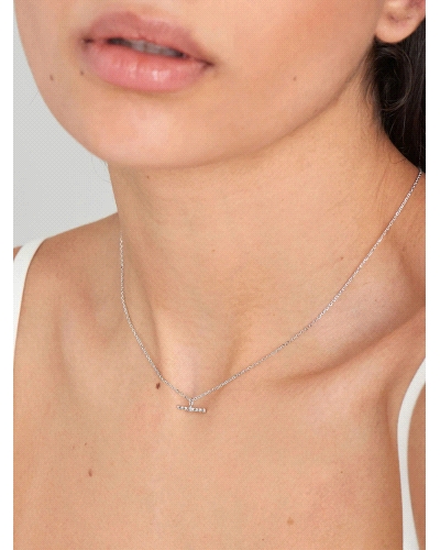 <P>Collar de plata (925) </P>
<P>Medida: 40 - 45&nbsp; cm</P>