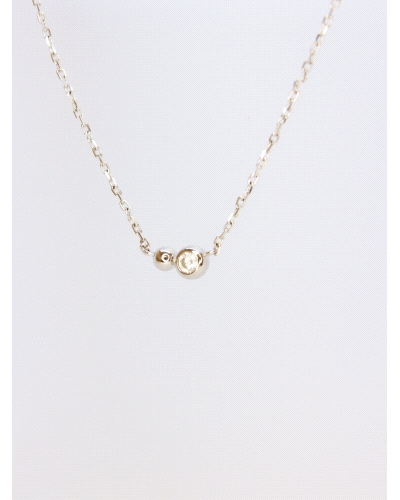 <P>Collar de plata (925)</P><BR>
<P>Medida: Ajustable a 38cm - 40cm y 42cm</P>