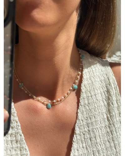 Collar de plata de primera ley (925)