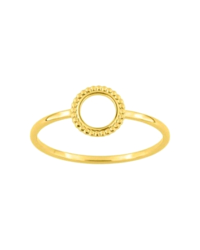 <P>Anillo de oro amarillo de 9 quilates.</P>
<P>Si necesitas una talla distinta a la indicada en la caja de tallas, ponte en co