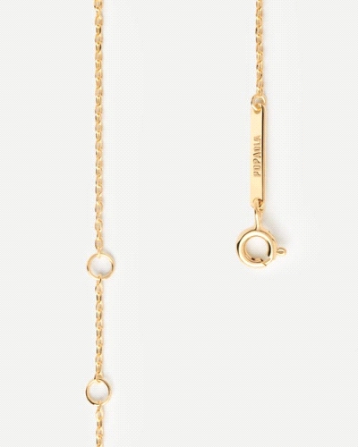 Pulsera cadena adornada con circonitas multicolor con tamaños y formas diferentes