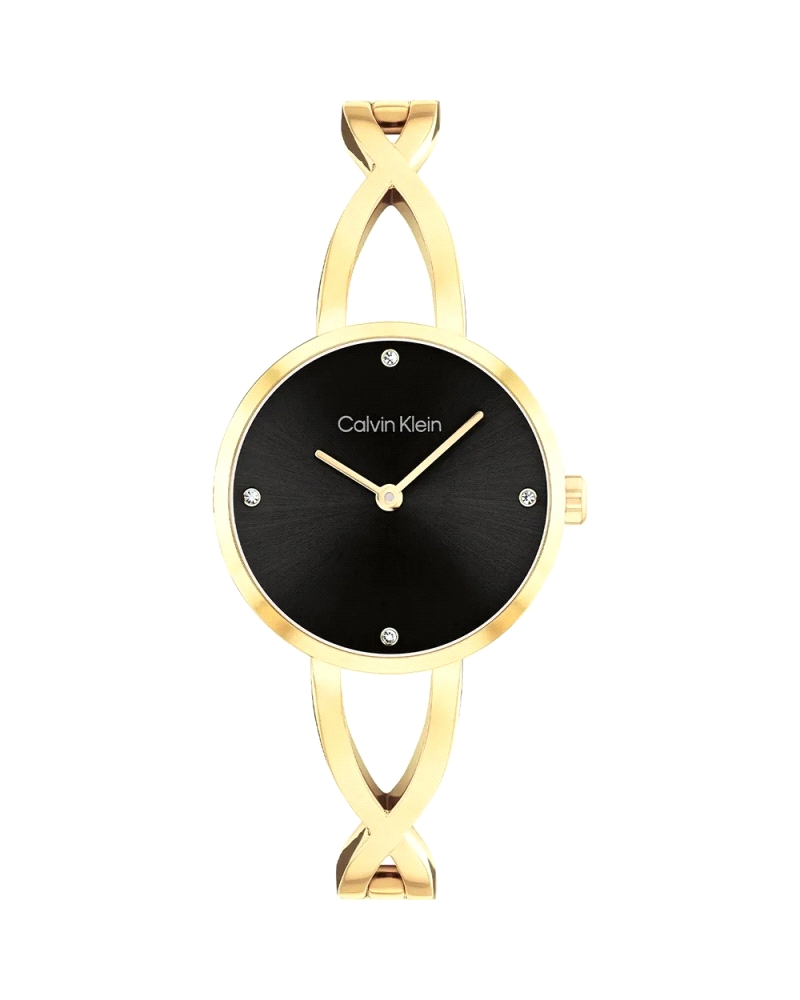 El CK 25100059 es un reloj elegante de Calvin Klein, con caja de acero inoxidable y correa de piel. Diseño minimalista y moderno