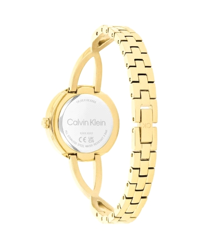 El CK 25100059 es un reloj elegante de Calvin Klein, con caja de acero inoxidable y correa de piel. Diseño minimalista y moderno