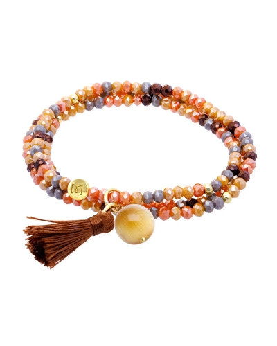 Plata de primera ley (925) bañada en oro amarillo de 18kt.