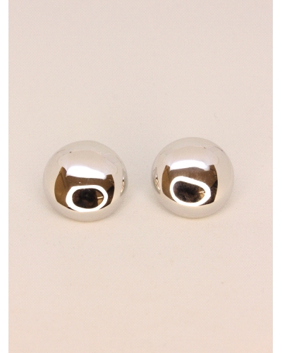 <P>Pendientes de plata de primera ley (925)</P>
<P>Cierre de presión.</P>
<P>Medida: 19 mm de diametro.</P>