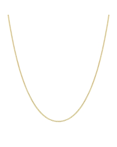 Collar de eslabones cúbicos de plata dorada.