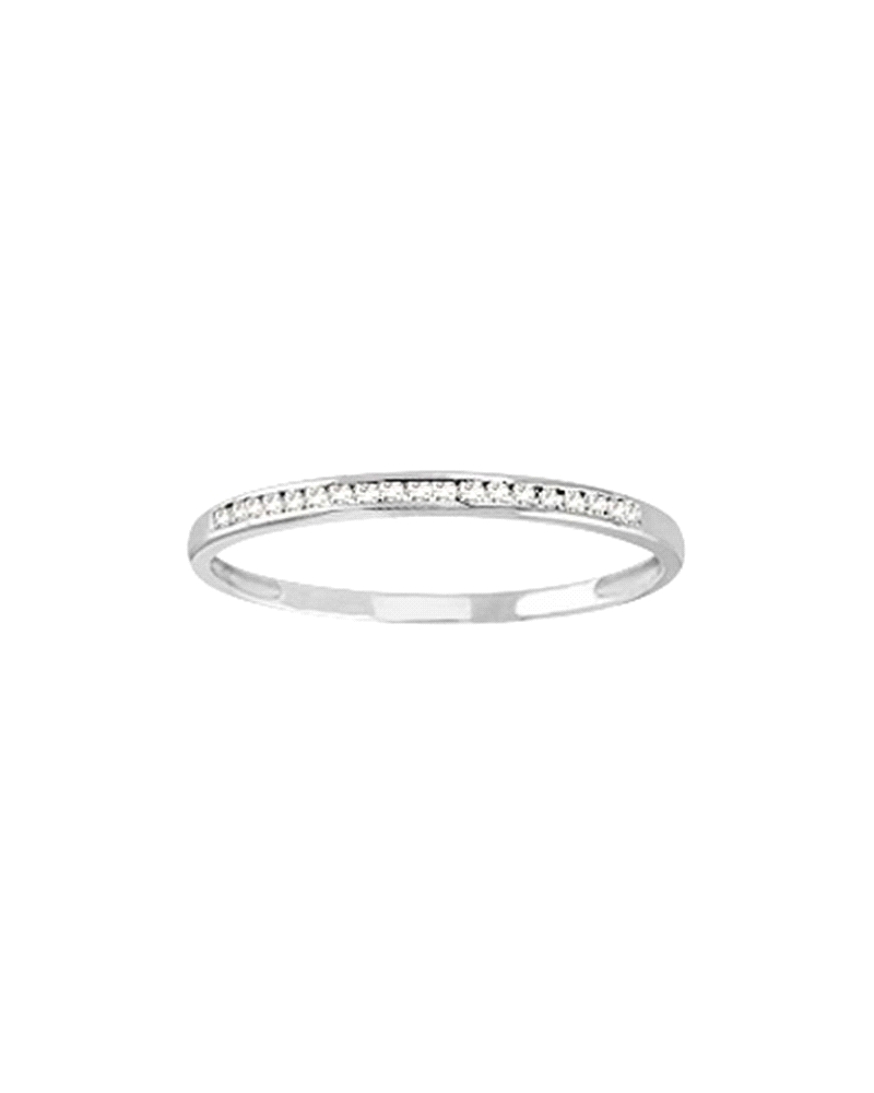 SORTIJA ORO 9K Y DIAMANTE NATURAL                                     