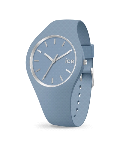 Reloj Ice-Watch 020543 – Ice Glam Brushed Arctic BlueMovimiento de cuarzo, caja de 40 mm con recubrimiento en silicona azul árti